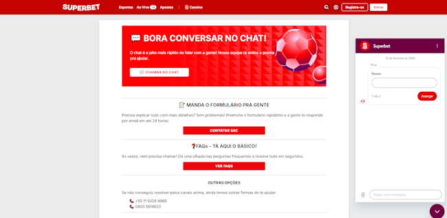 Simulador da série b